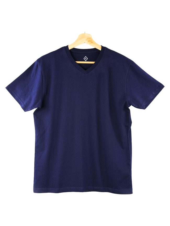 ChillFit V.Neck - Navy Blue Tee - Image 2