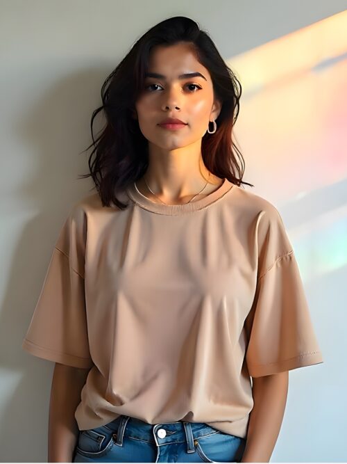 The Big Vibe Oversized - Cafe Tee