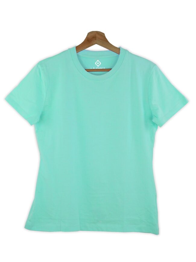 Timeless Trim Crew - Mint Green Tee - Image 2