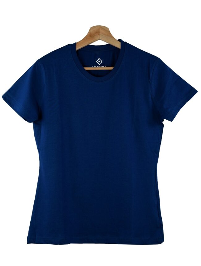 Timeless Trim Crew - Navy Blue Tee - Image 2