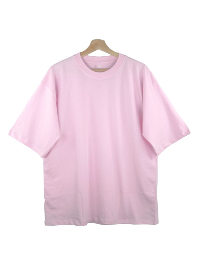 The Big Vibe Oversized - Soft Pink Tee - Image 2