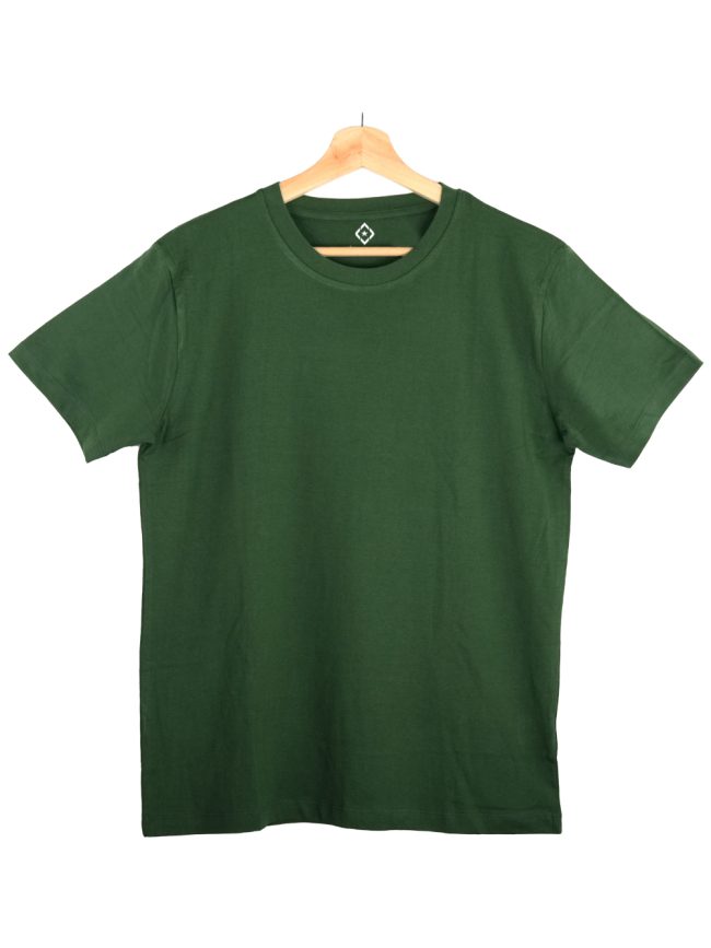 Easy Fit Essential - Bottle Green Tee - Image 2