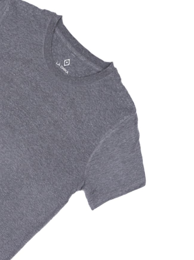 Perfect Slim Fit - Dark Grey Heather Tee - Image 3