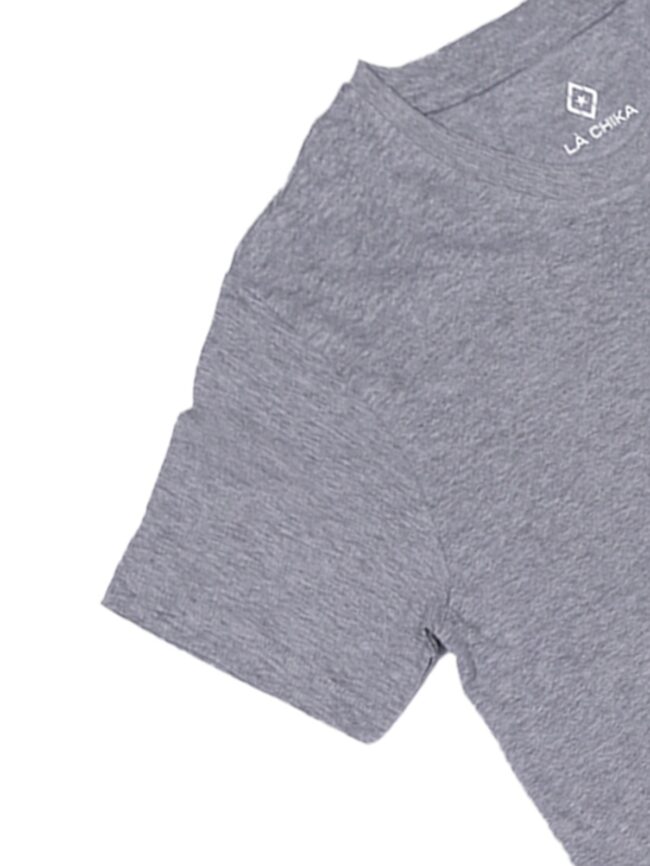 Perfect Slim Fit - Grey Heather Tee - Image 3