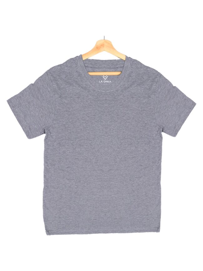 Perfect Slim Fit - Grey Heather Tee - Image 2