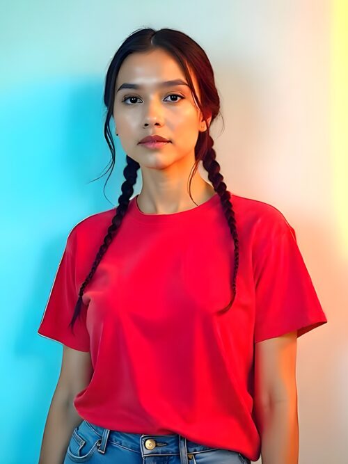 Perfect Slim Fit - Red Tee