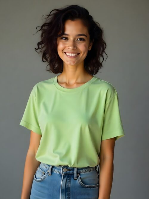 Easy Fit Essenitial - Kiwi Green Tee