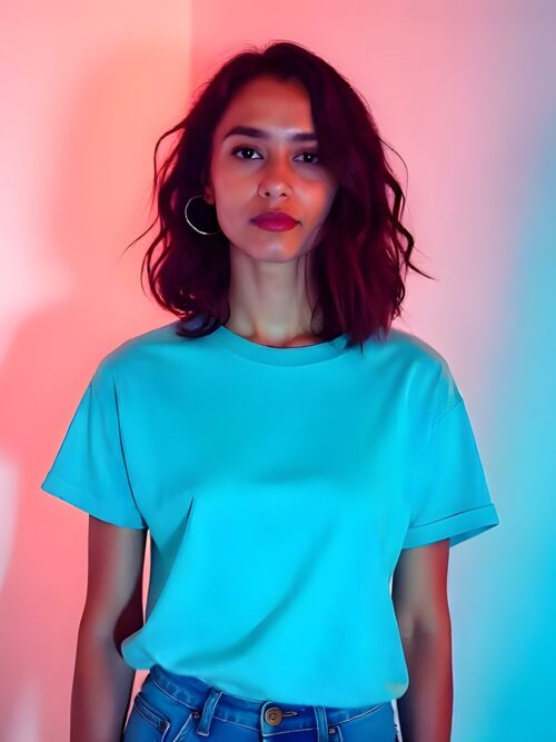 Perfect Slim Fit - Teal Tee