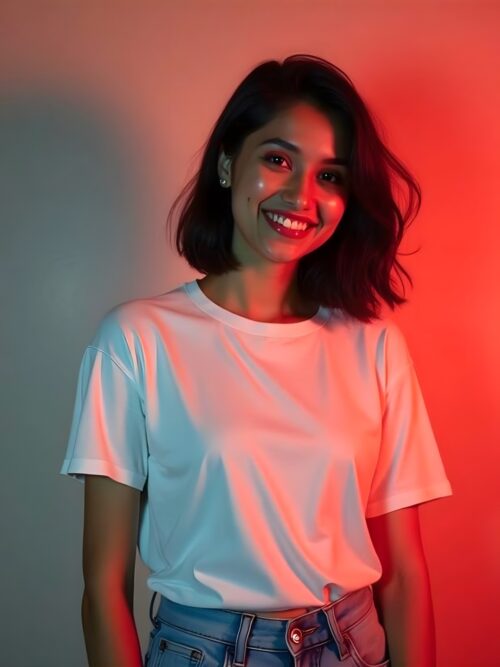 Perfect Slim Fit - White Tee