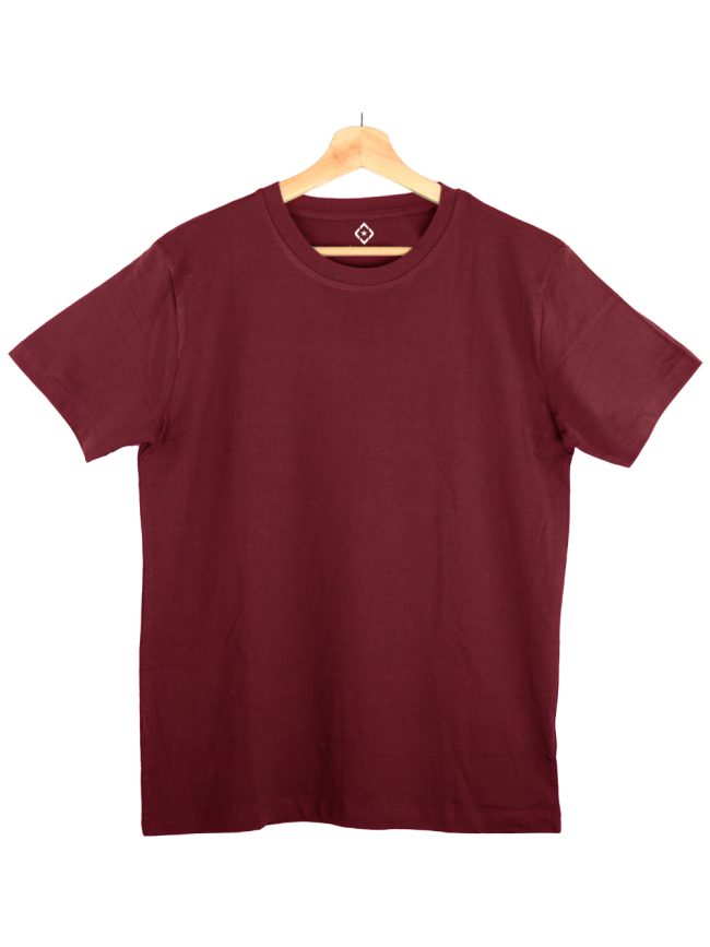 Perfect Slim Fit - Maroon Tee - Image 2