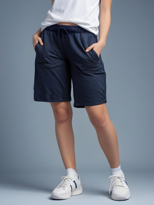 Urban Breeze - Navy Blue Shorts