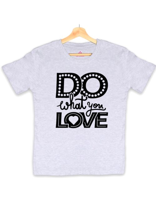 Love Speaks in Details- White Heather Tee
