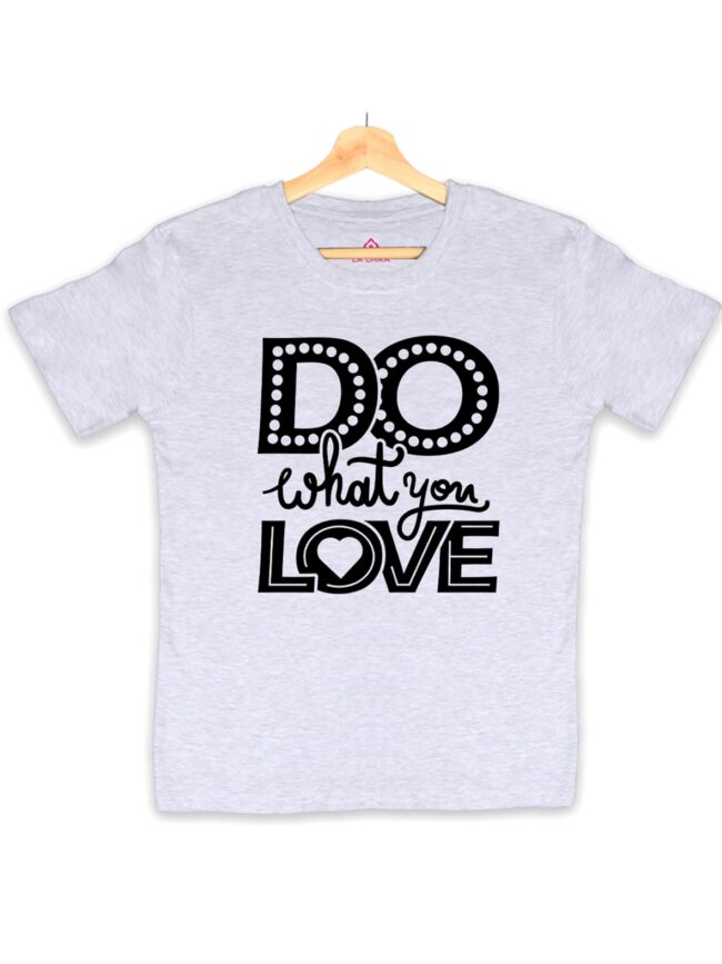 Love Speaks in Details- White Heather Tee