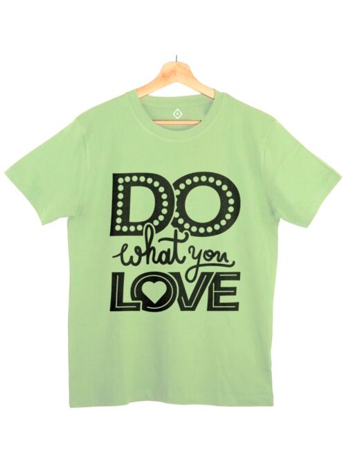 Love Speaks in Details- Kiwi Green Tee