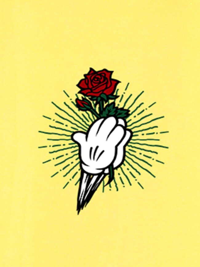 Love Speaks in Details- Yellow Tee - Image 3