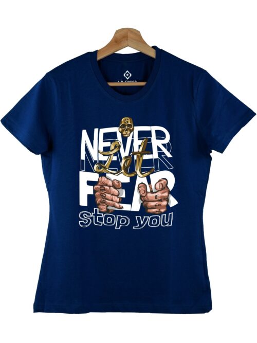Urban Graphic Tee – Never Let Fear Stop You
