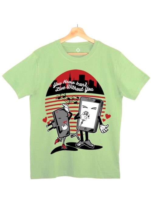 Love Speaks in Details- Kiwi Green Tee