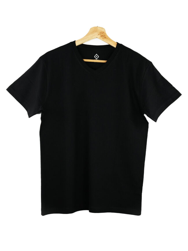 ChillFit V.Neck - Black Tee - Image 3