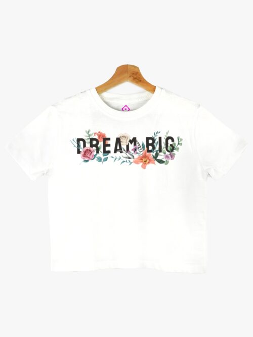 Love Speaks in Details- White Crop Top